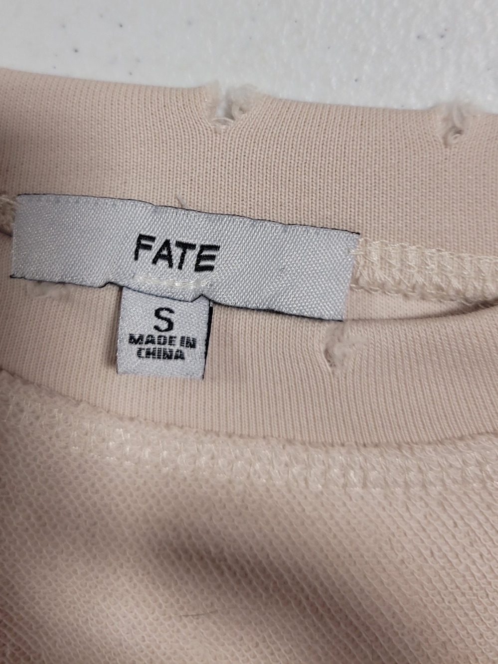 Fate Soft Blush Crewneck Top - Picture 2 of 4